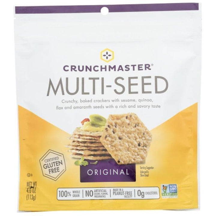 Crunchmaster - Multi-seed Crackers Original, 4 Oz- Pantry 1