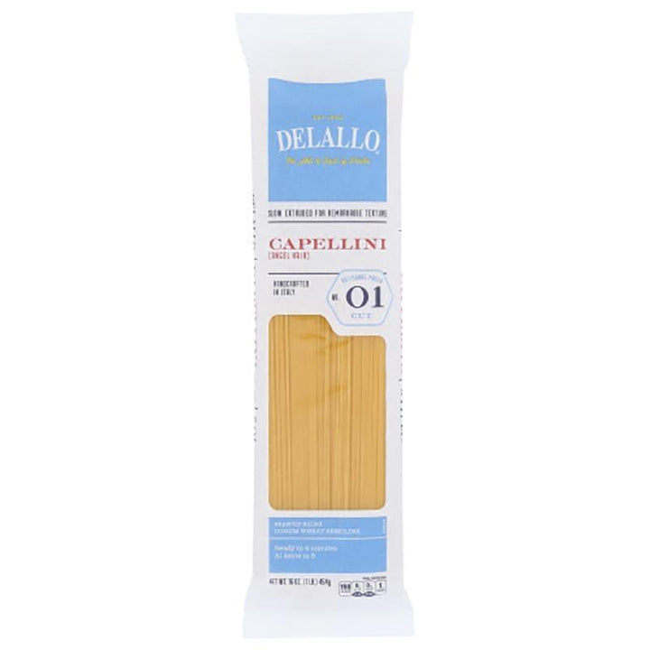 Delallo – Pasta Capellini #01, 16 oz- Pantry 1