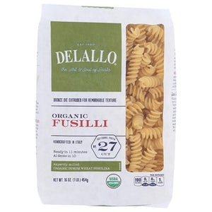 Delallo – Pasta Fusilli #27, 16 oz