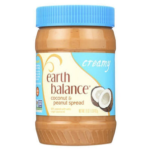 Earth Balance – Coconut & Peanut Spread, 16 Oz
