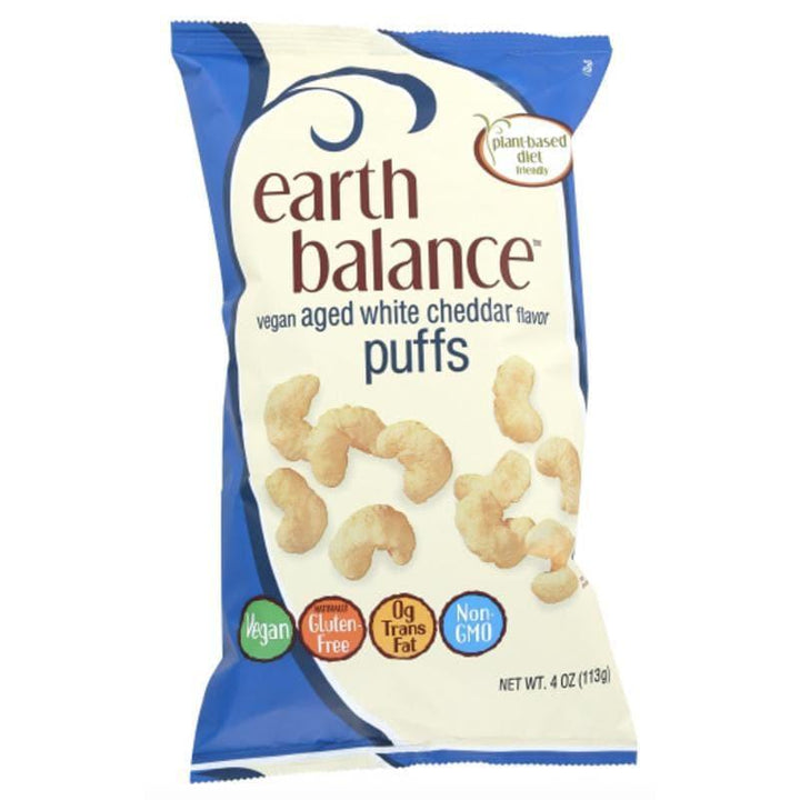 Earth Balance - White Cheddar Puffs, 0.25 Oz- Pantry 1