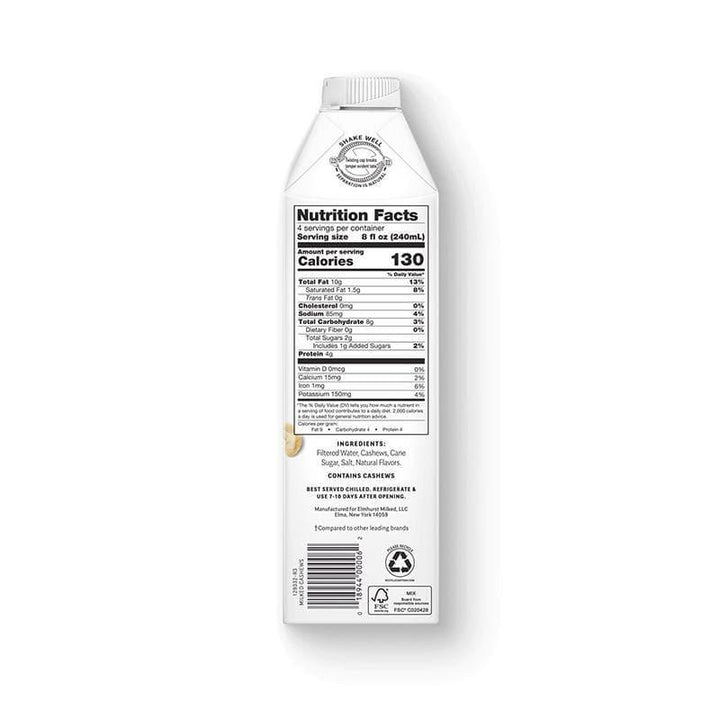Elmhurst - Cashew Milk, 32 oz- Pantry 2