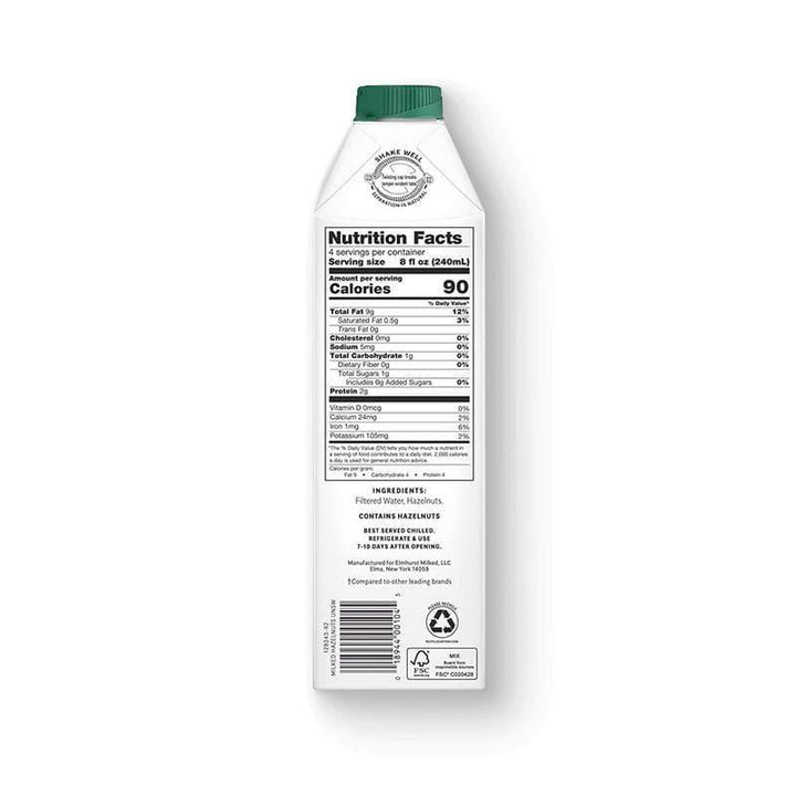 Elmhurst - Unsweetened Hazelnut Milk, 32 oz- Pantry 2