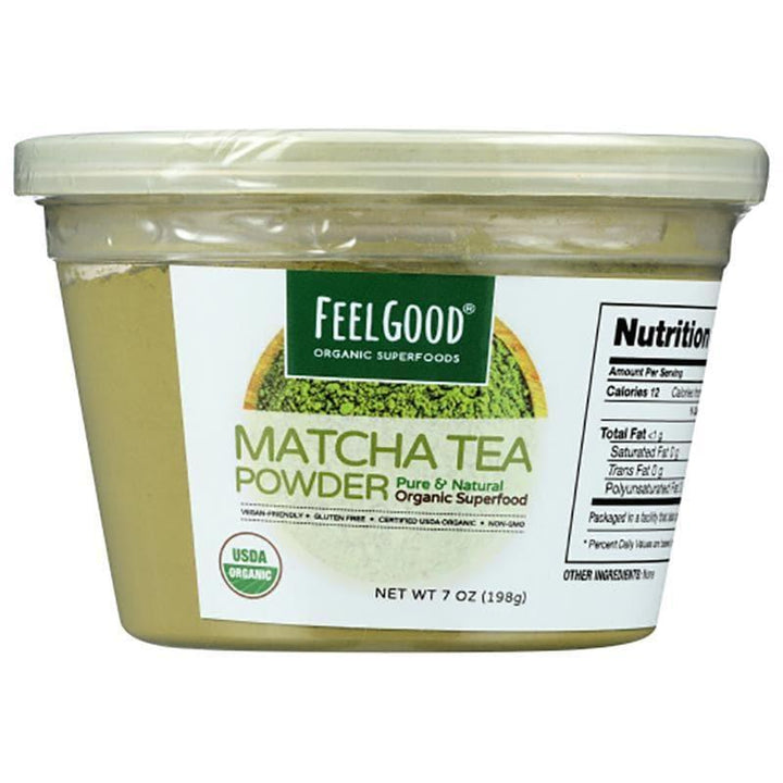 Feelgood Organic Superfood – Matcha Powder, 7 oz- Pantry 1
