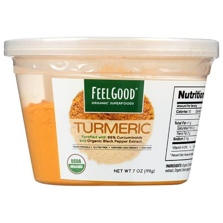 Feelgood Organic Superfood – Turmeric Powder, 7 oz- Pantry 1