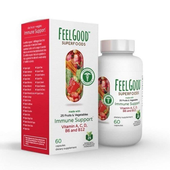 FeelGood Superfoods Immune Support Capsules- Pantry 1