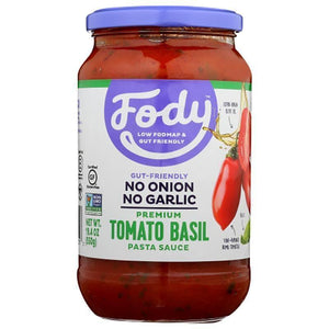 Fody Food Co – Pasta Sauce Tomato Basil, 19.4 oz