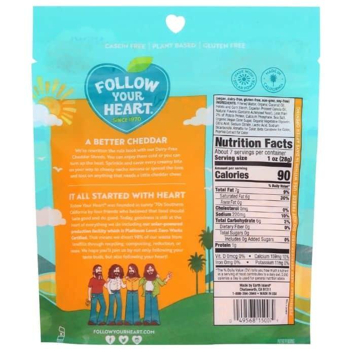 Follow Your Heart - Shredded Cheese- Pantry 4
