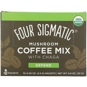 FOUR SIGMATIC - Mushroom Coffee Mix With Chaga, 0.9 OZ
