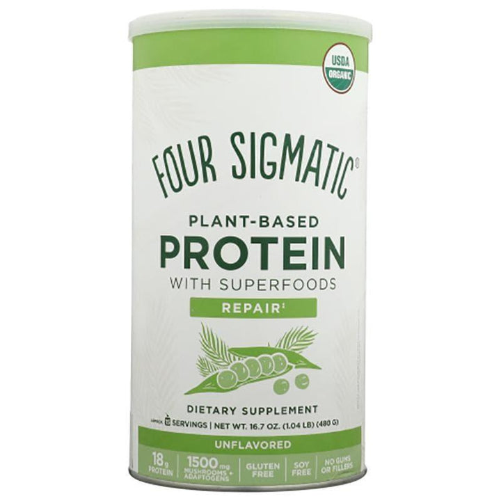 Four Sigmatic – Protein Repair Unflavored, 16.9 oz- Pantry 1