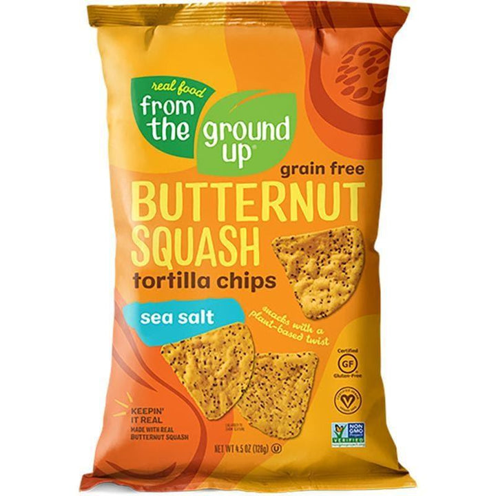 From The Ground Up – Butternut Squash Sea Salt Chips, 4.5 Oz- Pantry 1