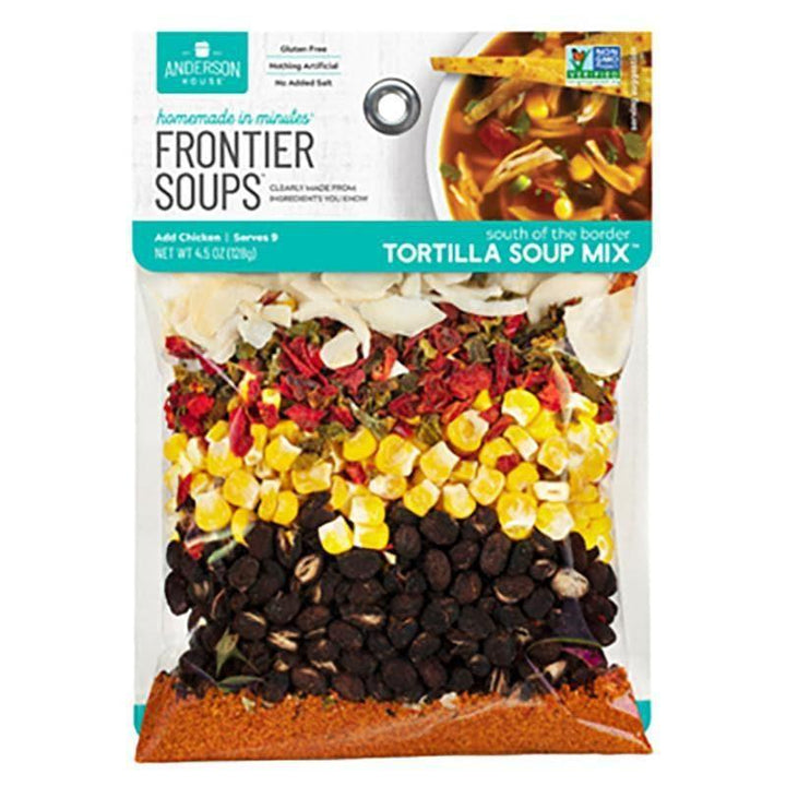 Frontier Soup - Tortilla Soup Mix, 4.5 Oz- Pantry 1