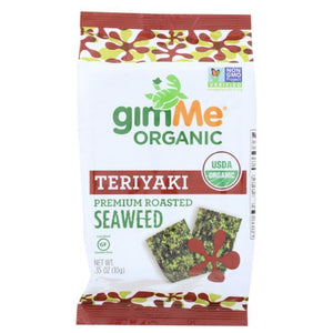 Gimme - Organic Roasted Seaweed - Teriyaki, 0.35oz