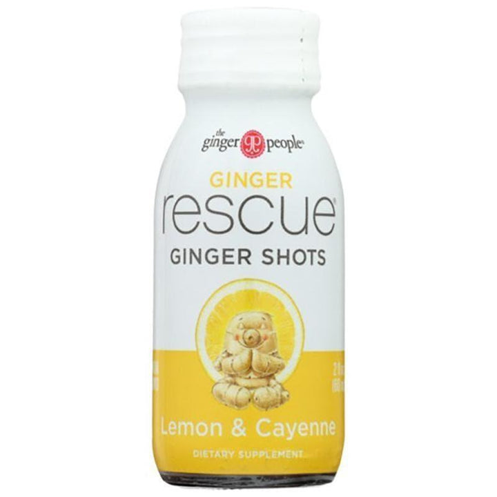 Ginger People - Rescue Lemon & Cayenne Ginger Shot, 2 Oz- Pantry 1