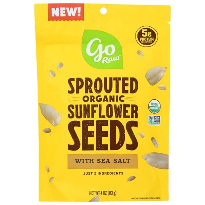 Go Raw – Snacking Seeds Sunflower, 4 oz- Pantry 1