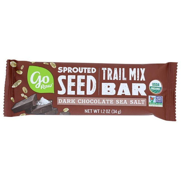 Go Raw – Sprouted Bars – Dark Chocolate Sea Salt, 1.2 oz- Pantry 1