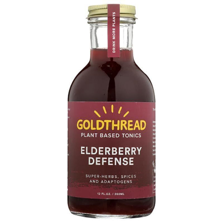 Goldthread Tonic - Elderberry Defense, 12 oz