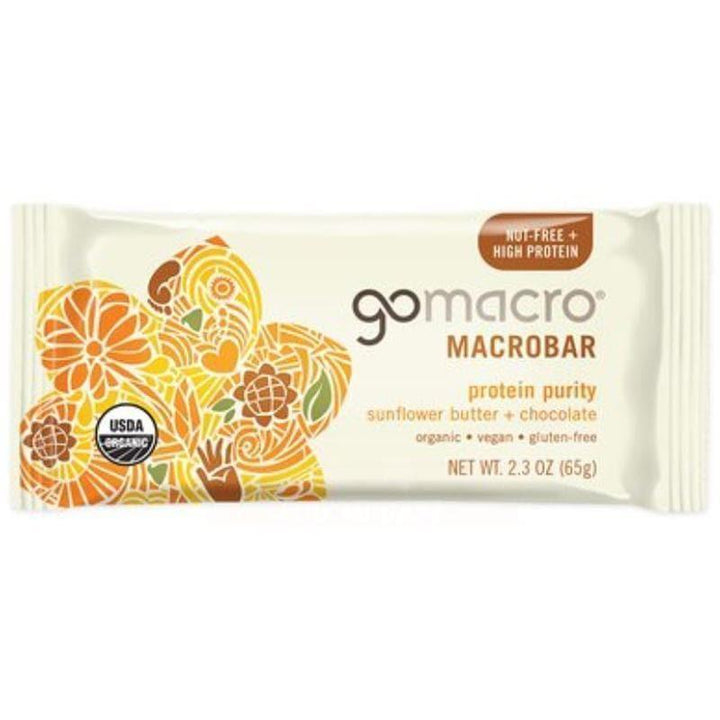 Gomacro Protein Bar - Sunflower Butter & Chocolate, 2.4 Oz- Pantry 1