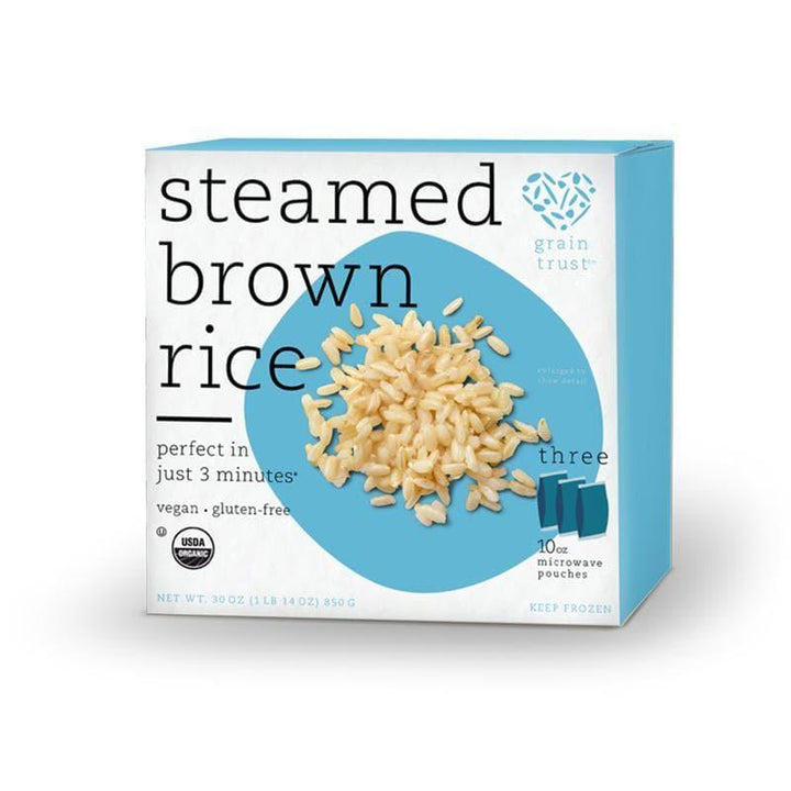 Grain Trust - Steamed Brown Rice, 30 Oz- Pantry 1
