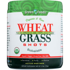 Green Foods – Wheatgrass Shots, 5.3 oz