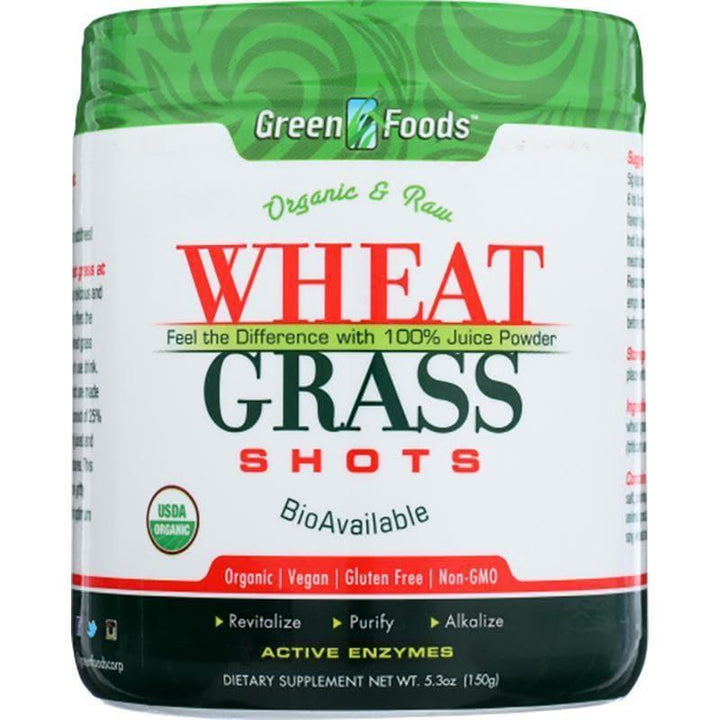 Green Foods – Wheatgrass Shots, 5.3 oz- Pantry 1