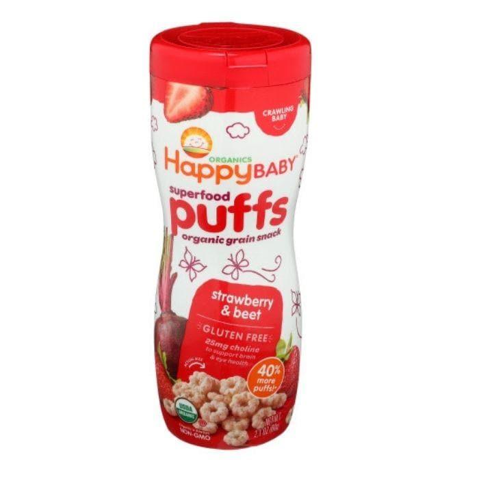 Happy Baby- Superfood Puffs: Fruit Veggie & Grain Puffs- Pantry 1