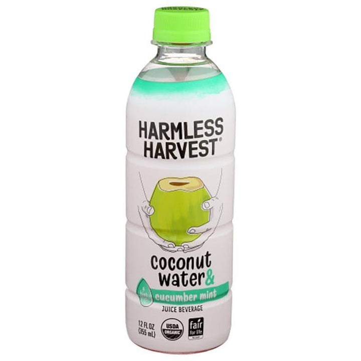 Harmless Harvest - Cucumber Mint Coconut Water, 12 oz- Pantry 1