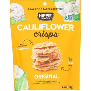 Hippie Snacks – Cauliflower Crisps – Sea Salt, 2.5 oz