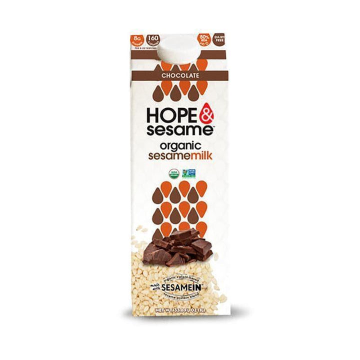 Hope and Sesame – Original Chocolate Sesame Milk, 33.8 oz- Pantry 1