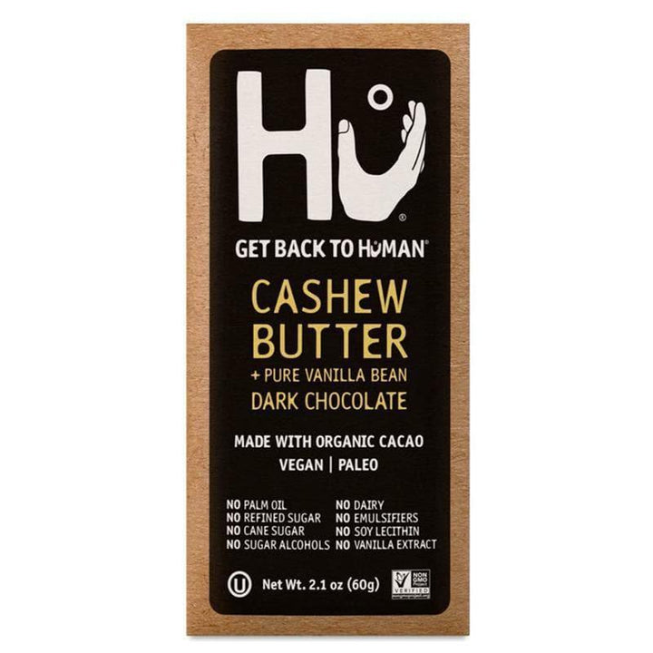 Hu – Cashew Butter & Vanilla Bean Dark Chocolate, 2.1 Oz- Pantry 1