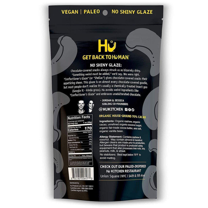 Hu – Chocolate Hunks Cashews & Vanilla Bean, 4 Oz- Pantry 2