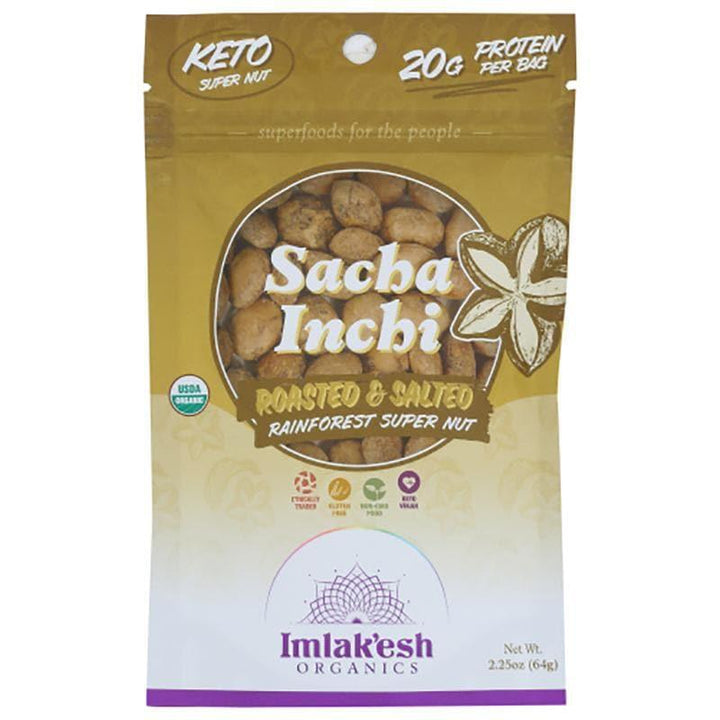 Imlakesh Organics – Sacha Inchi Nuts, 2.25 oz- Pantry 1