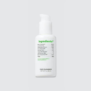 Ingredients® - Face Cleanser, 3.2 fl. oz