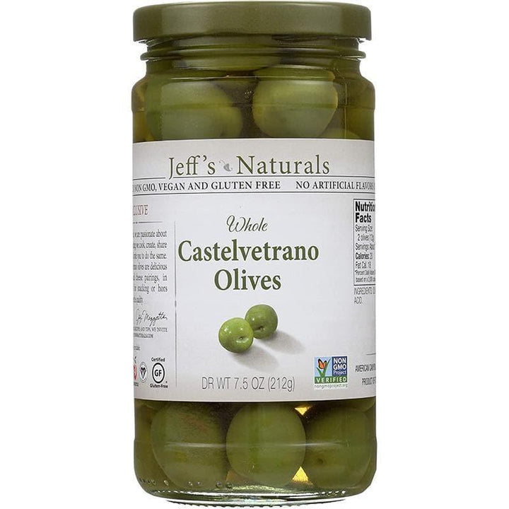 Jeff’s Garden – Castelvetrano Olives, 7.5 oz- Pantry 1