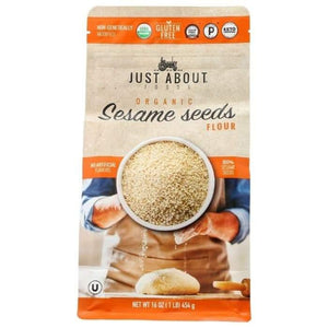 Just About Foods – Organic Sesame Seed Flour, 1lb