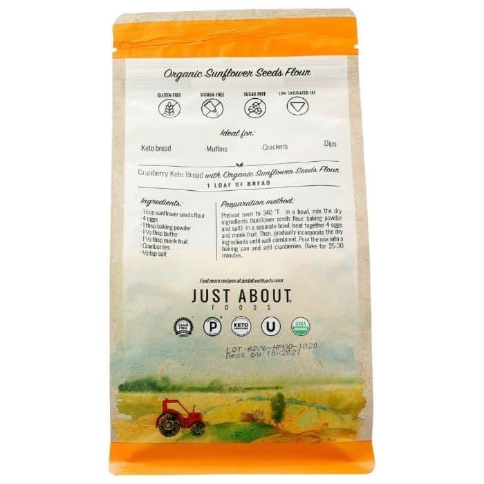 Just About Foods – Sunflower Seed Flower, 16 oz- Pantry 2