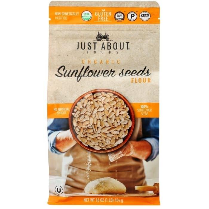 Just About Foods – Sunflower Seed Flower, 16 oz- Pantry 1