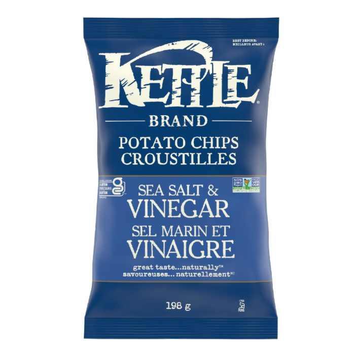 kettle-chips-kettle-chips-sea-salt-&-vinegar, 198g - front