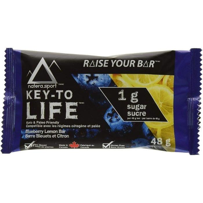 key-to life keto bars 48g blueberry lemon keto bar
