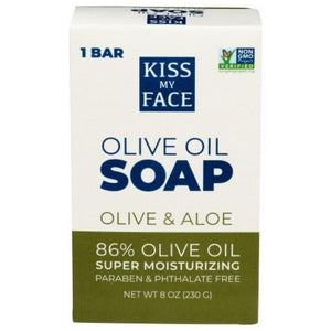 Kiss My Face - Olive Oil Bar Soap, 8oz