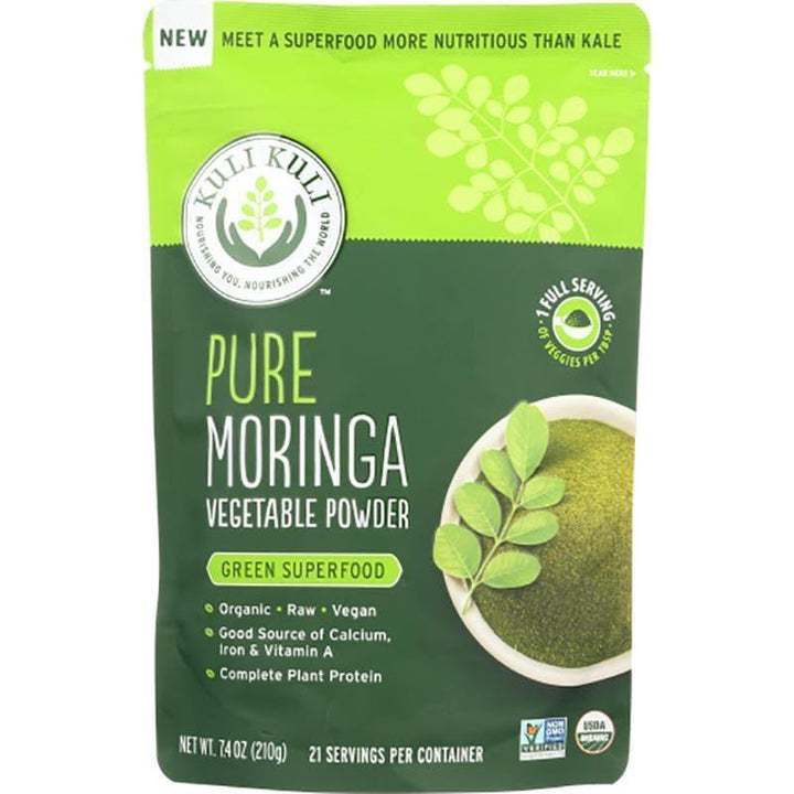 Kuli Kuli Mo – Moringa Green Superfood Powder, 7.4 oz- Pantry 1