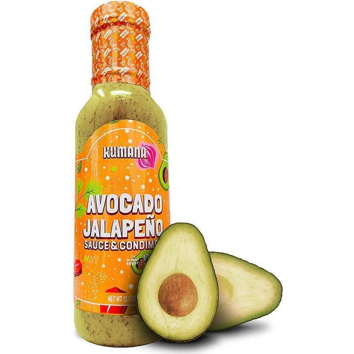 Kumana Foods – Avocado Jalapeno Hot Sauce, 13.1 oz- Pantry 1