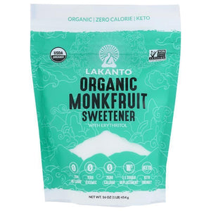 Lakanto – Monkfruit Sweetener, 16 oz