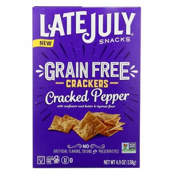 Late July - Grain Free Crackers, 4.9 oz.- Pantry 1