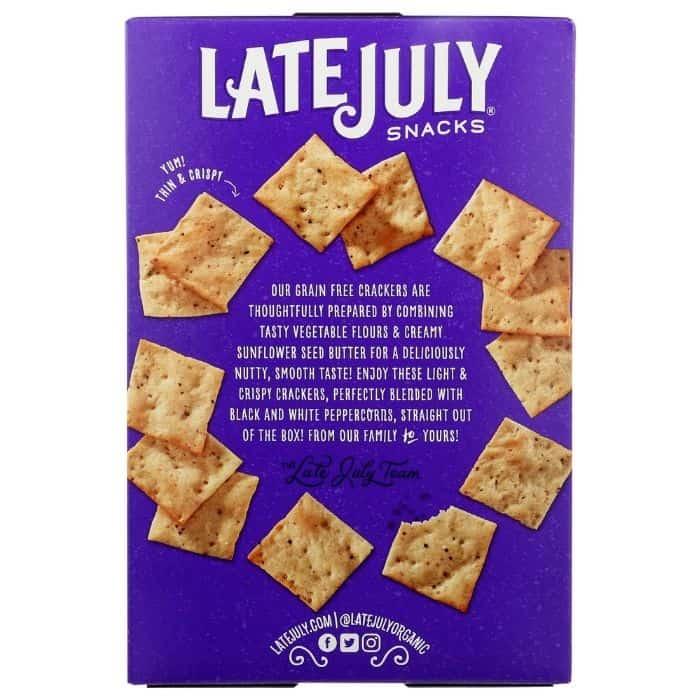 Late July - Grain Free Crackers, 4.9 oz.- Pantry 2