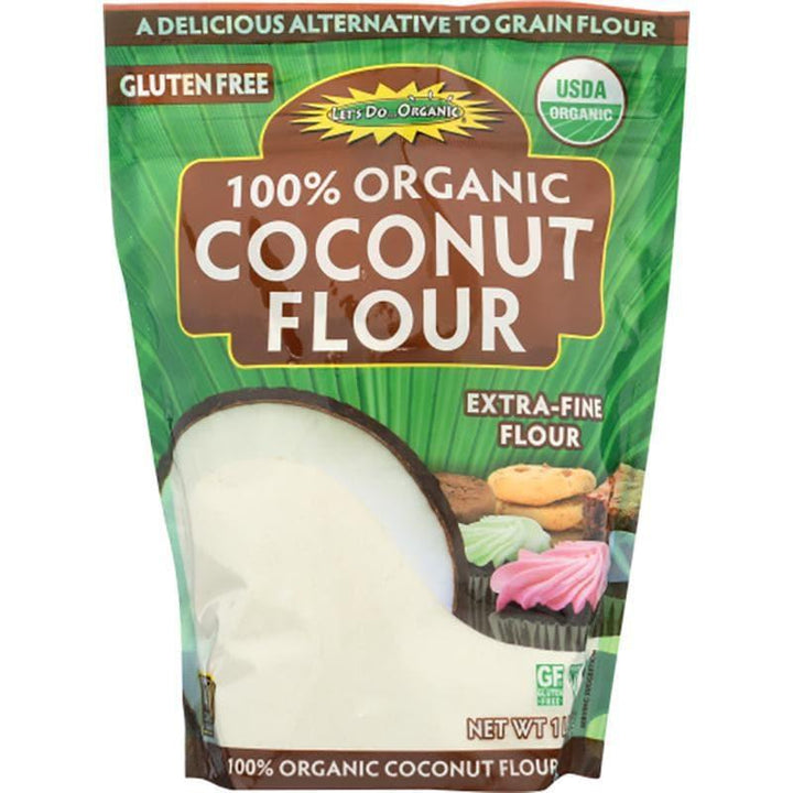 Let’s Do Organics – Coconut Flour, 16 oz- Pantry 1