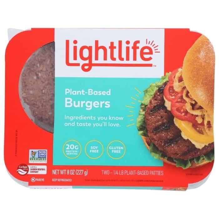 LightLife - Plant-Based Burgers, 8oz- Pantry 1