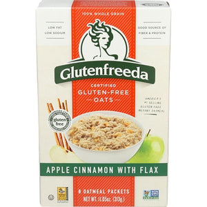 Lilly B’s Glutenfreeda – Instant Oatmeal Apple Cinnamon with Flax, 11.05 Oz