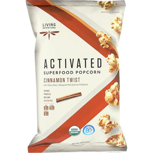 Living Intentions - Cinnamon Twist Superfood Popcorn, 4 Oz