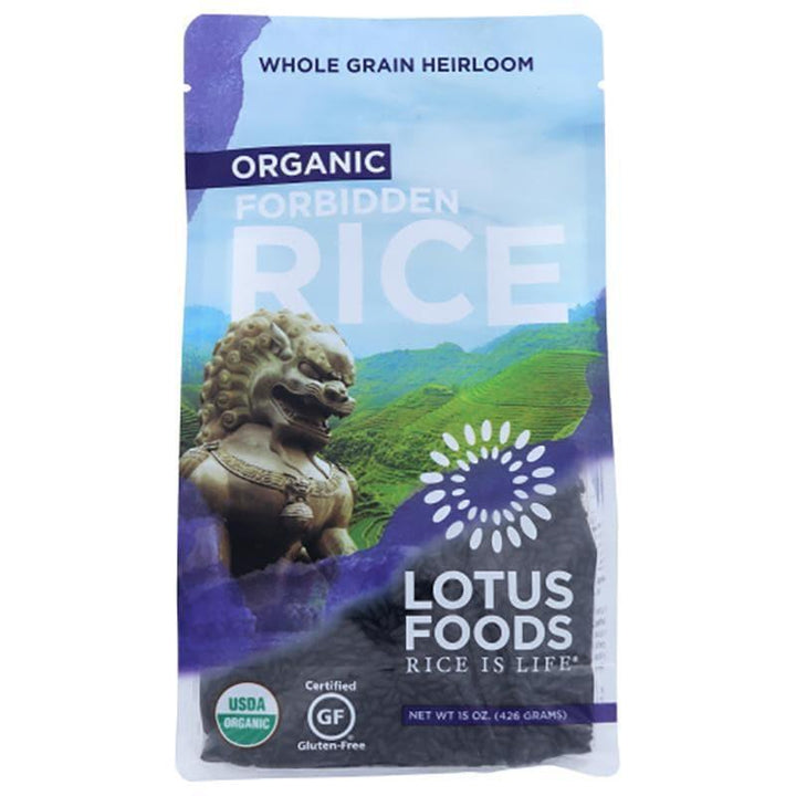 Lotus Foods – Forbidden Rice, 15 oz- Pantry 1